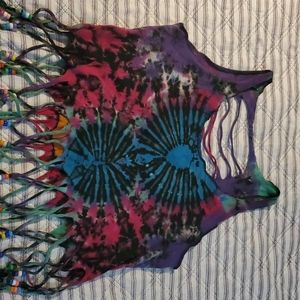 Tie die tank top